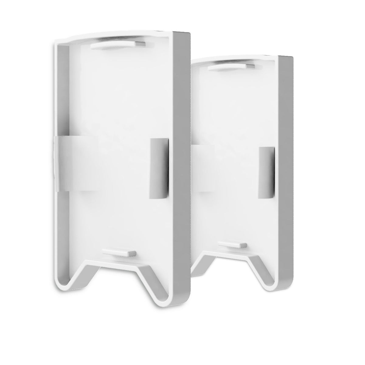 HALON | Profielaccessoire | Eindkap EC119 met lichtsluis | voor C29/C61 | wit | 2 stuks