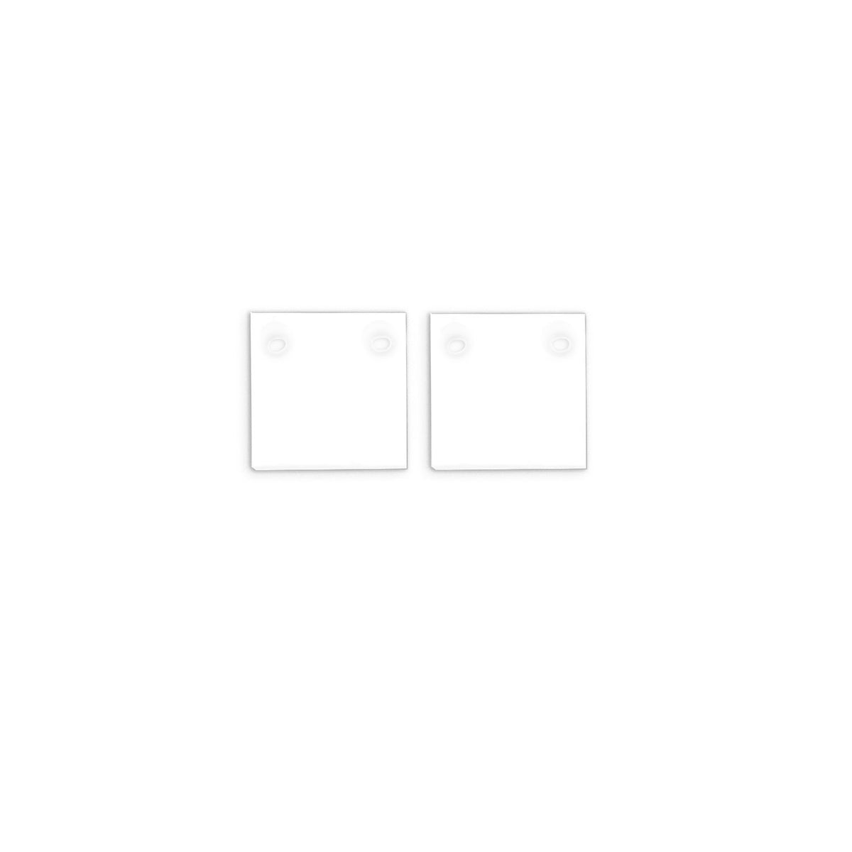 EC132 | Profielaccessoire | eindkap aluminium | Curtain10 ONE FLAT | 2 stuks