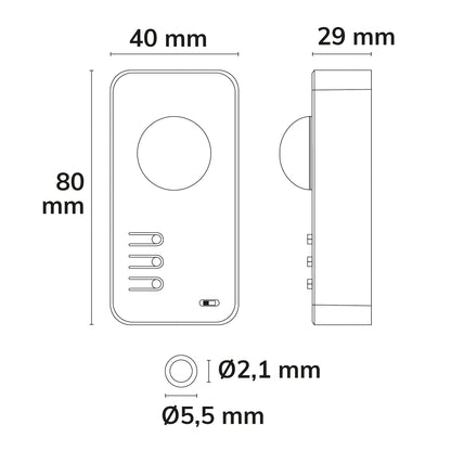 Sys-Pro | Sensor | constantlichtregelaar met PIR | SC/CCT | USB-C