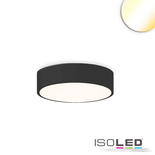 Plafondlamp | UGR<19 | zwart | 20W/30W | IP44 | Ø400mm | 2700/3000/4000K | dimbaar