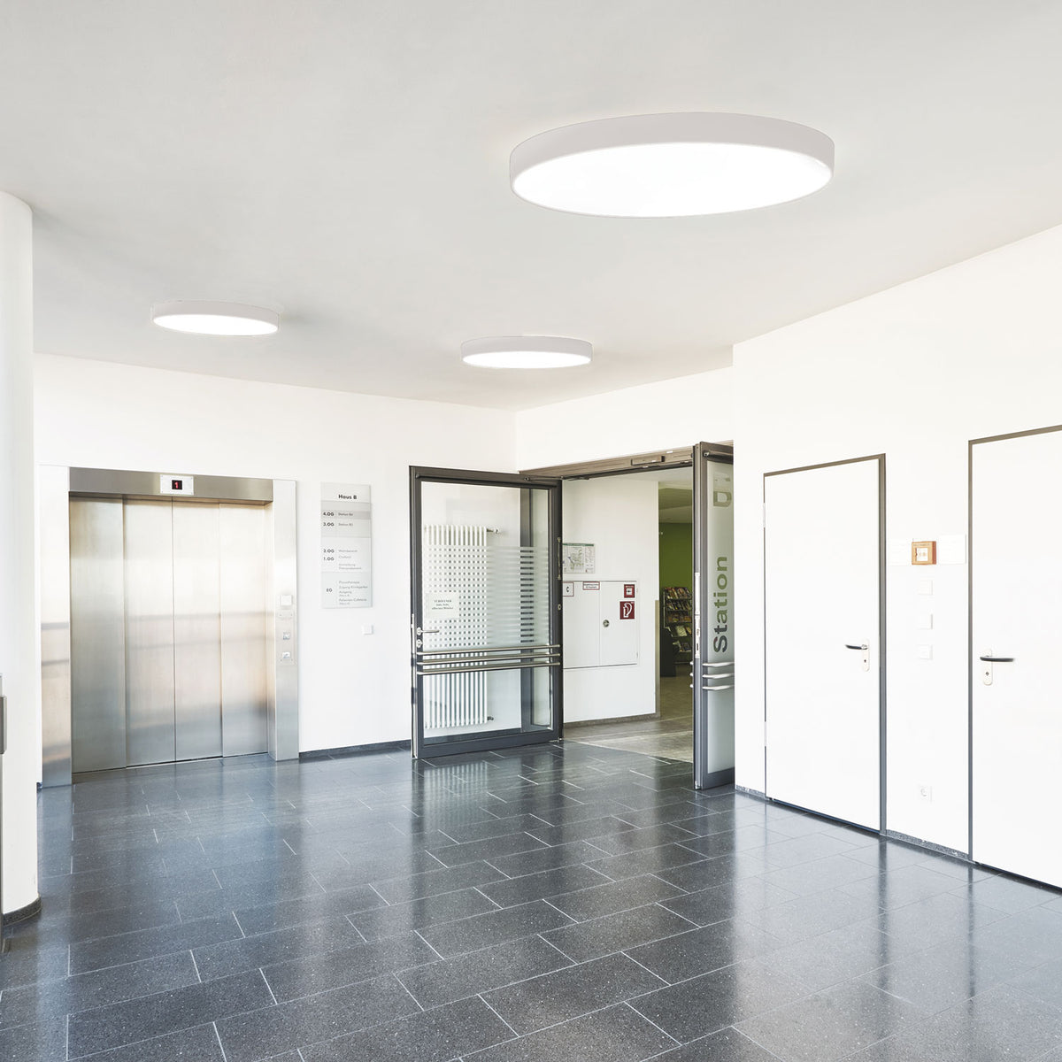 Plafondlamp | rond Ø600mm | UGR<19 | 40/50W | IP44 | CCT 2700/3000/4000K | dimbaar