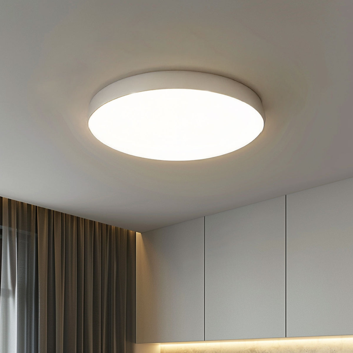 Plafondlamp | UGR<19 2H | DN800 | ColorSwitch 2700/3000/4000K | 60W/70W | IP44 | dimbaar