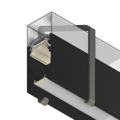 Z64 | Profielaccessoire | montagebeugel plafond | HALON | 2 stuks