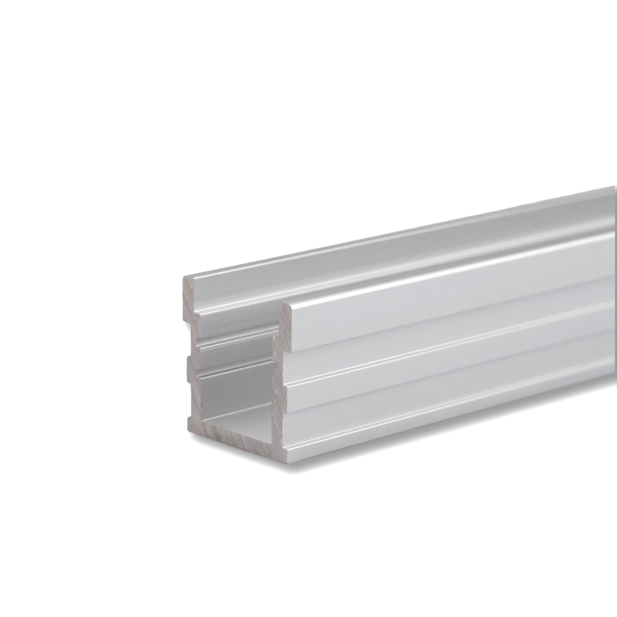 GROUND-OUT16 | Aluminium profiel | beloopbaar | geanodiseerd | incl. opaal afdekking | 200cm