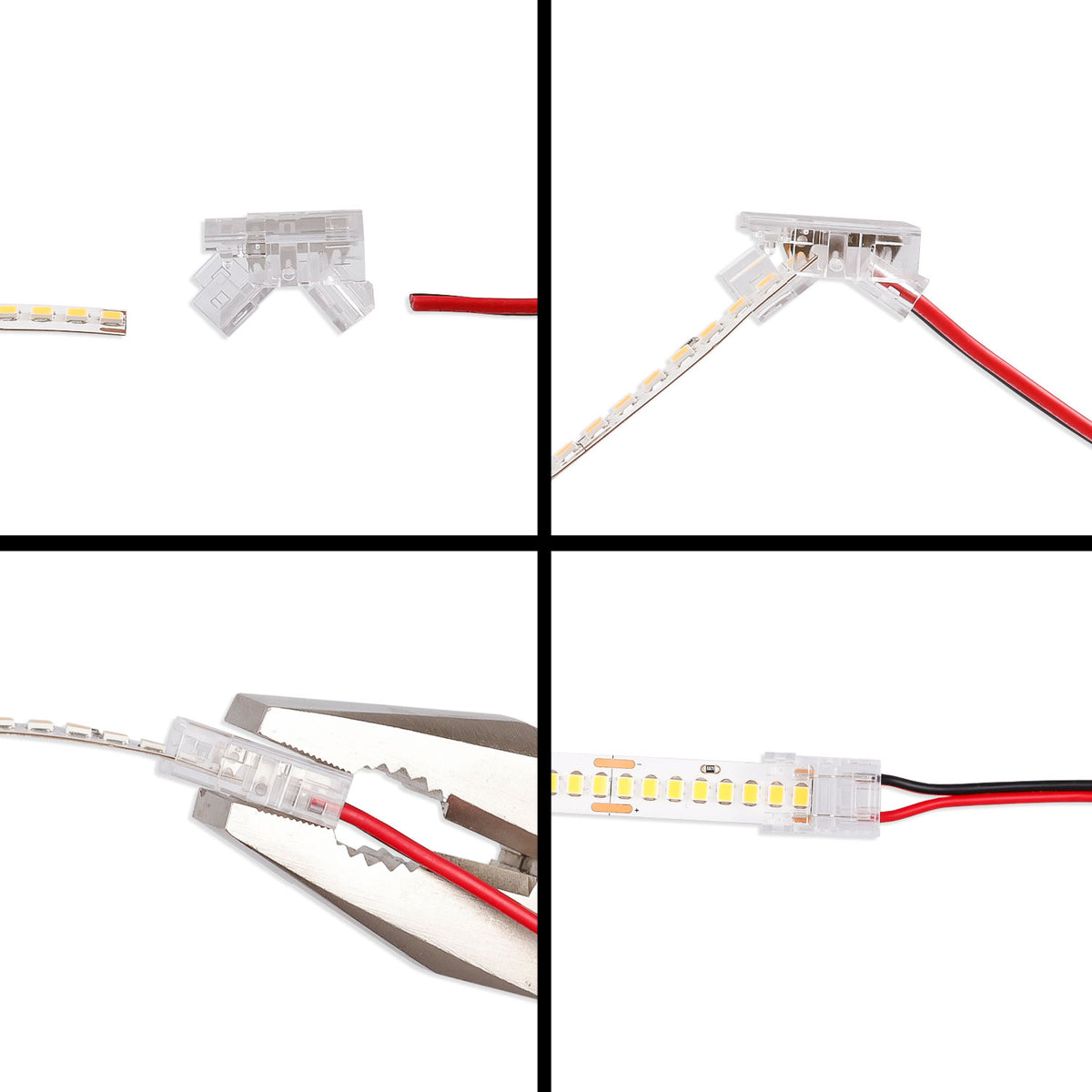 K3-210 | Connector | voor 2-polige LED-strip 10mm | IP20 | max. 5A