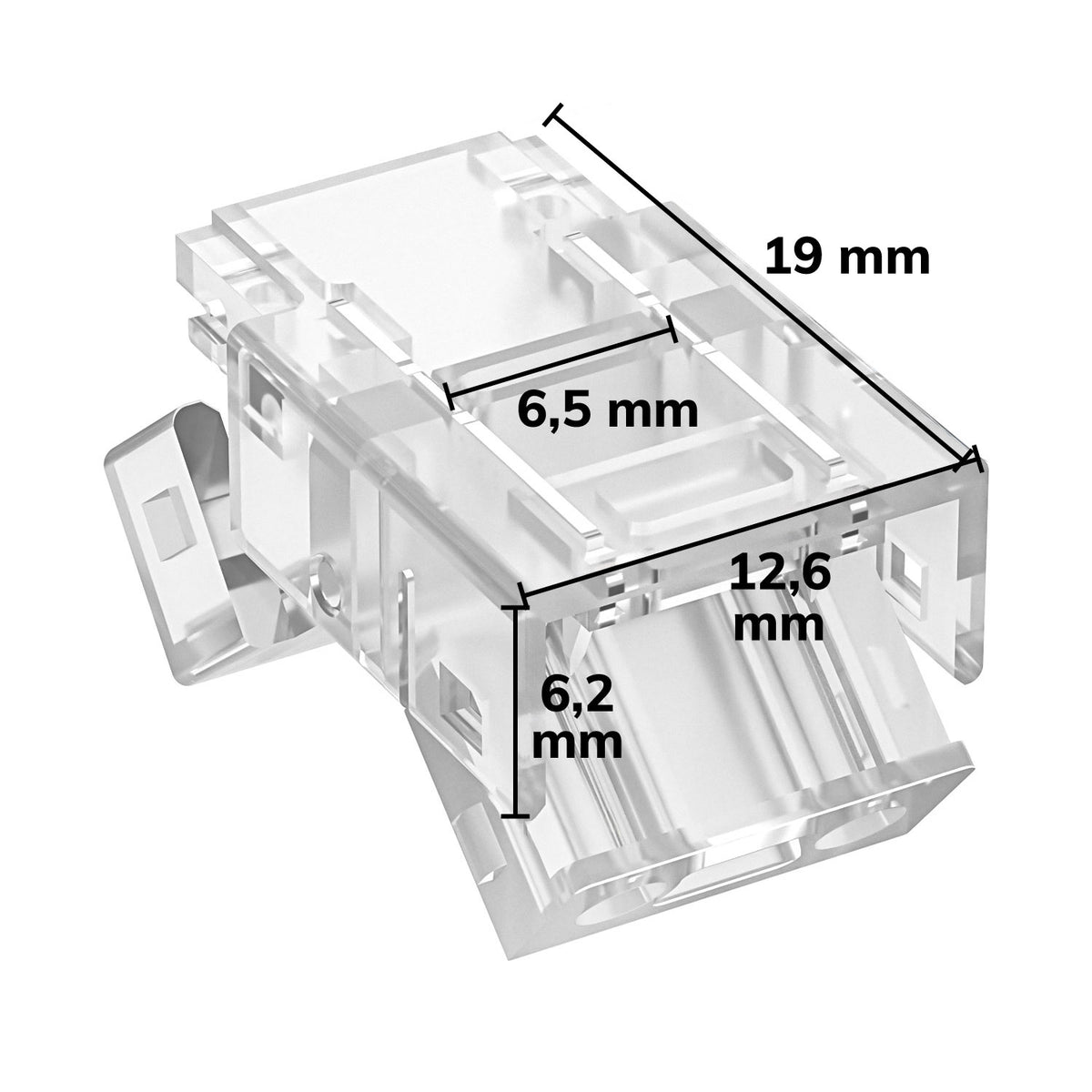 K3-210 | Connector | voor 2-polige LED-strip 10mm | IP20 | max. 5A