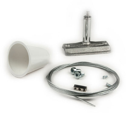 3-PH Classic | Railaccessoire | Kabelpendel met tegenstuk | staalkabel 2m | 1 stuk