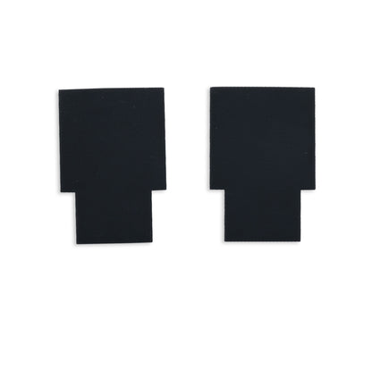 Track48 | Railaccessoire | eindkap buiten | rail flat | zwart | 2 stuks