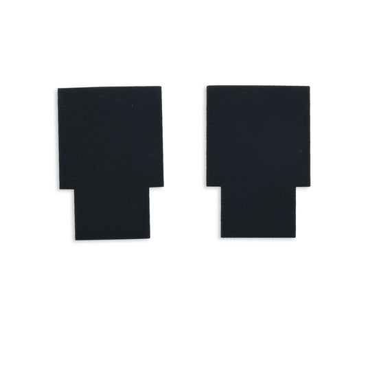 Track48 | Railaccessoire | eindkap buiten | rail flat | zwart | 2 stuks