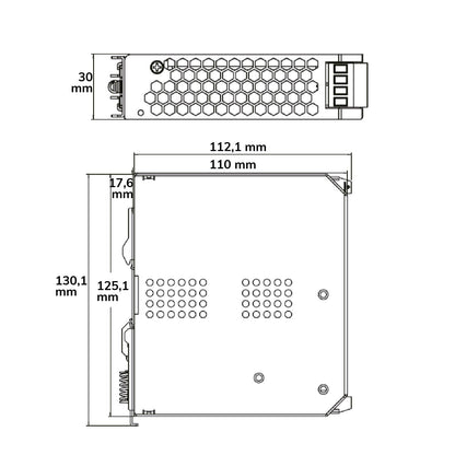 LED driver | DIN-rail | 24V | 0-240W
