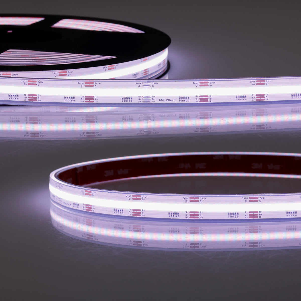 Aqua COB RGB+2700K | LED-strip | 5m | 20W/m | 24V | IP68