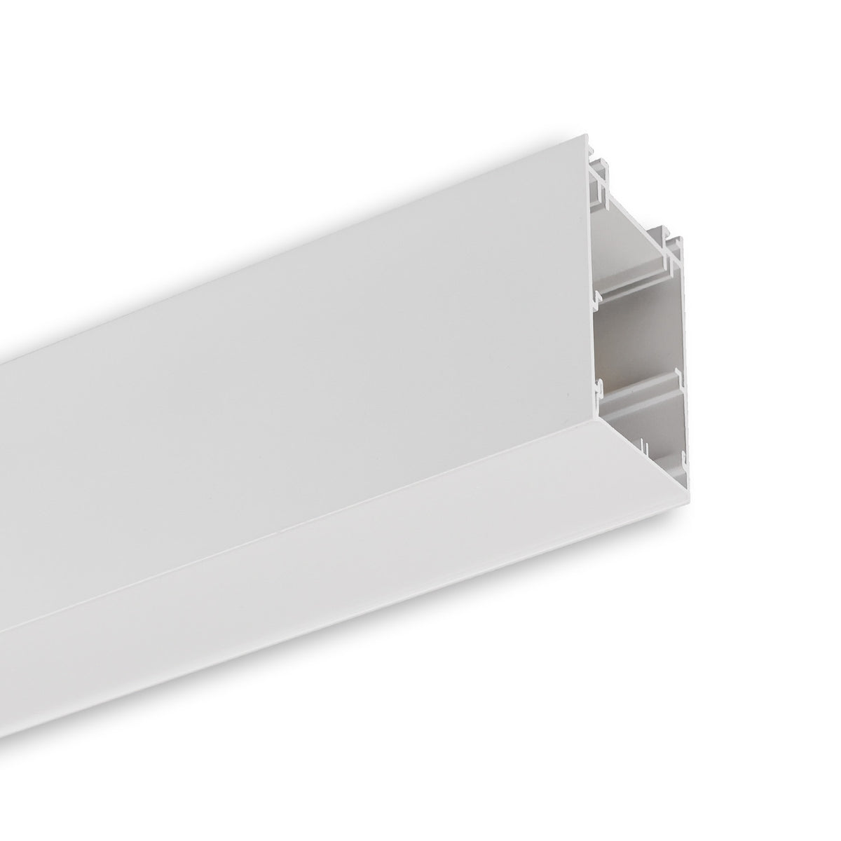LINKLINE50 | Profielaccessoire | Blinde balk doorbedraad | opaal afdekking