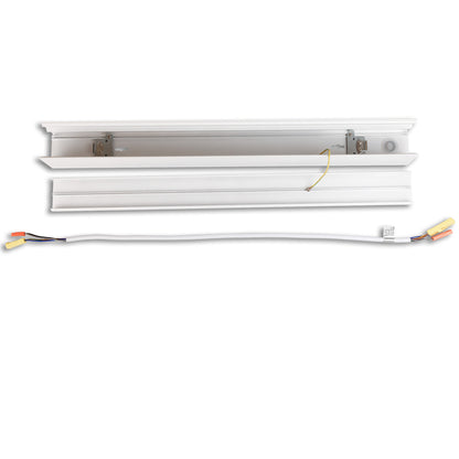 LINKLINE50 | Profielaccessoire | Blinde balk doorbedraad | opaal afdekking