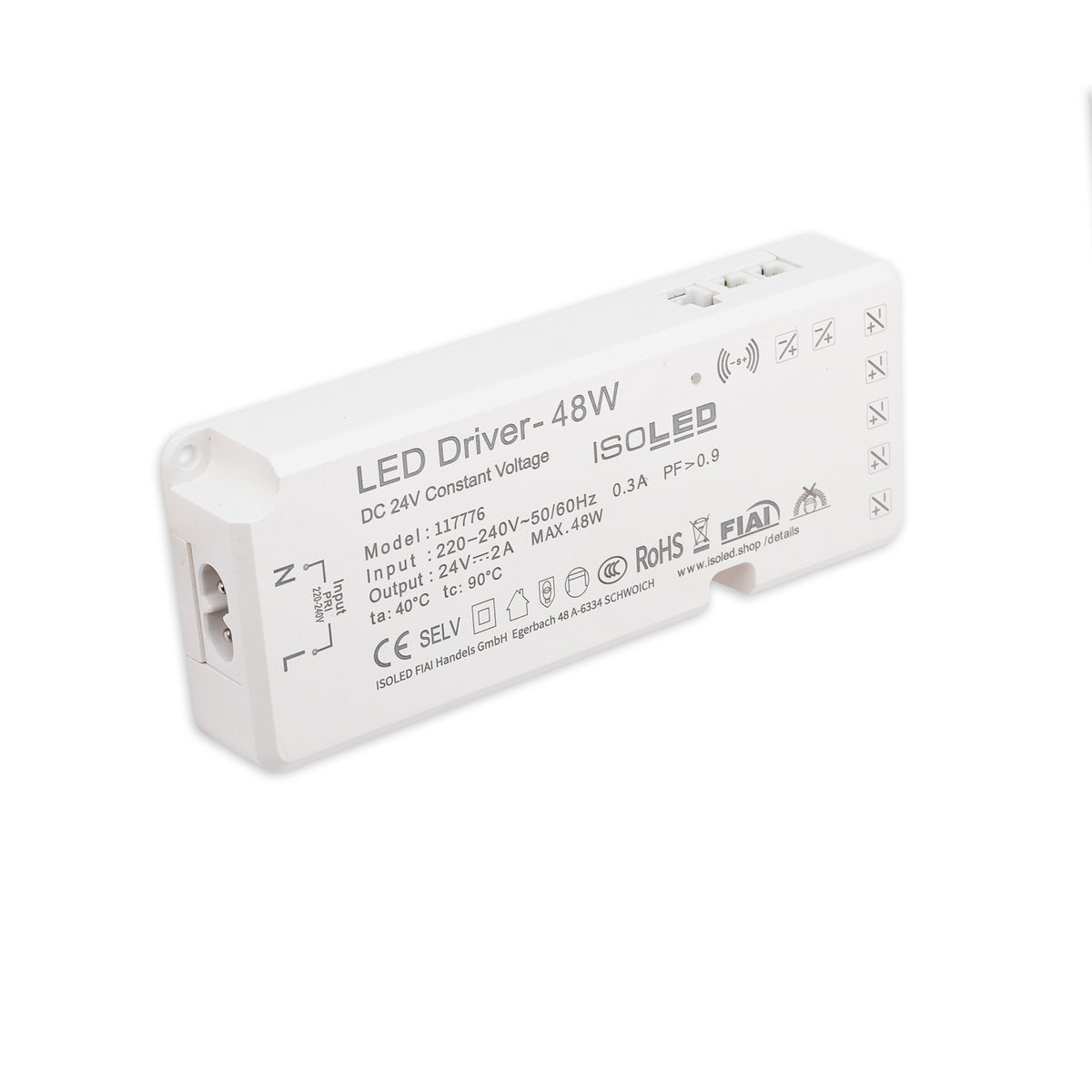 MiniAMP | LED driver | 24V | 0-48W | 7x3A | Master Sensor Port