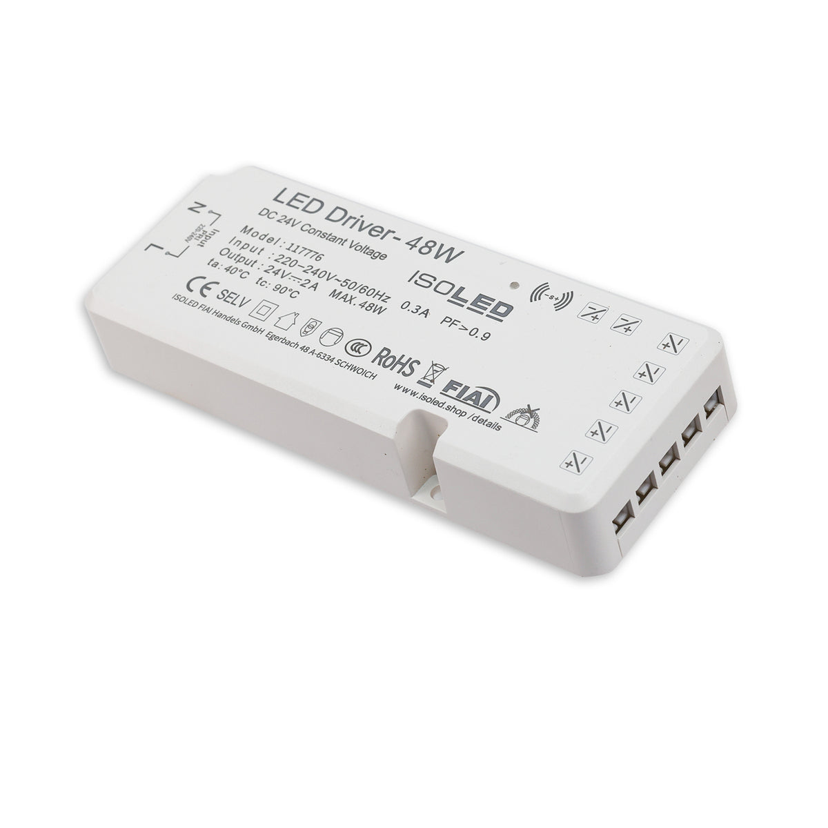 MiniAMP | LED driver | 24V | 0-48W | 7x3A | Master Sensor Port