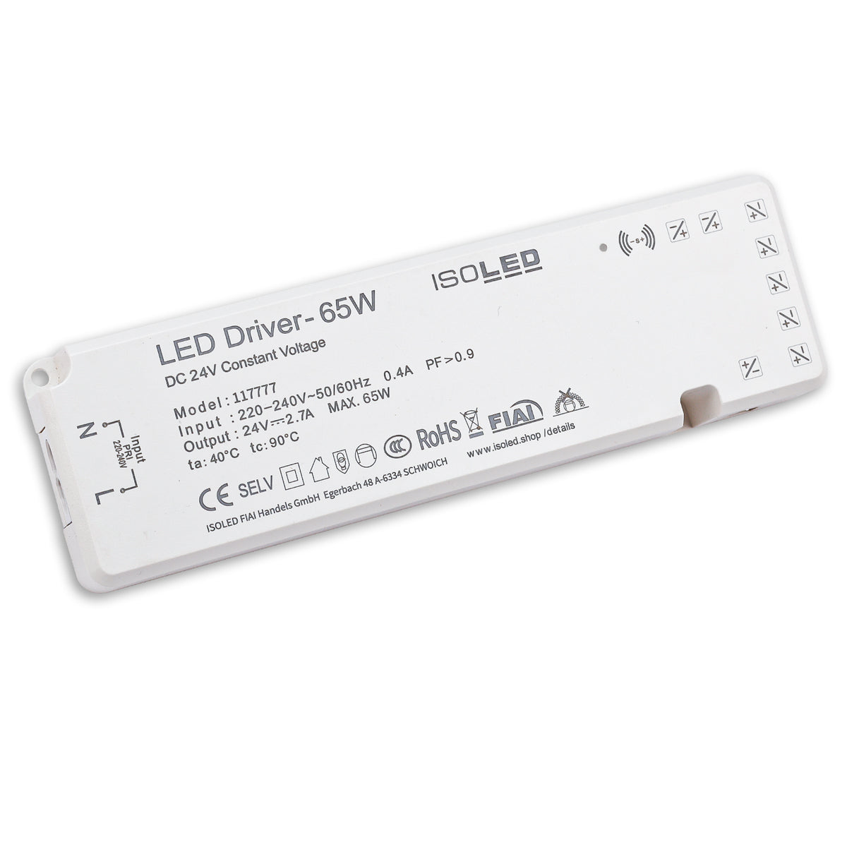 MiniAMP | LED driver | 24V | 0-65W | 7x3A | Master Sensor Port