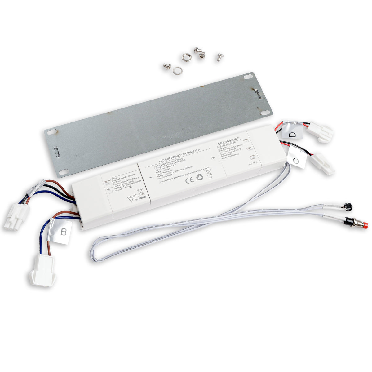 HEQ | Noodverlichting | Noodaccumodule 3000mAh 3h | 2,5W | 30-300V