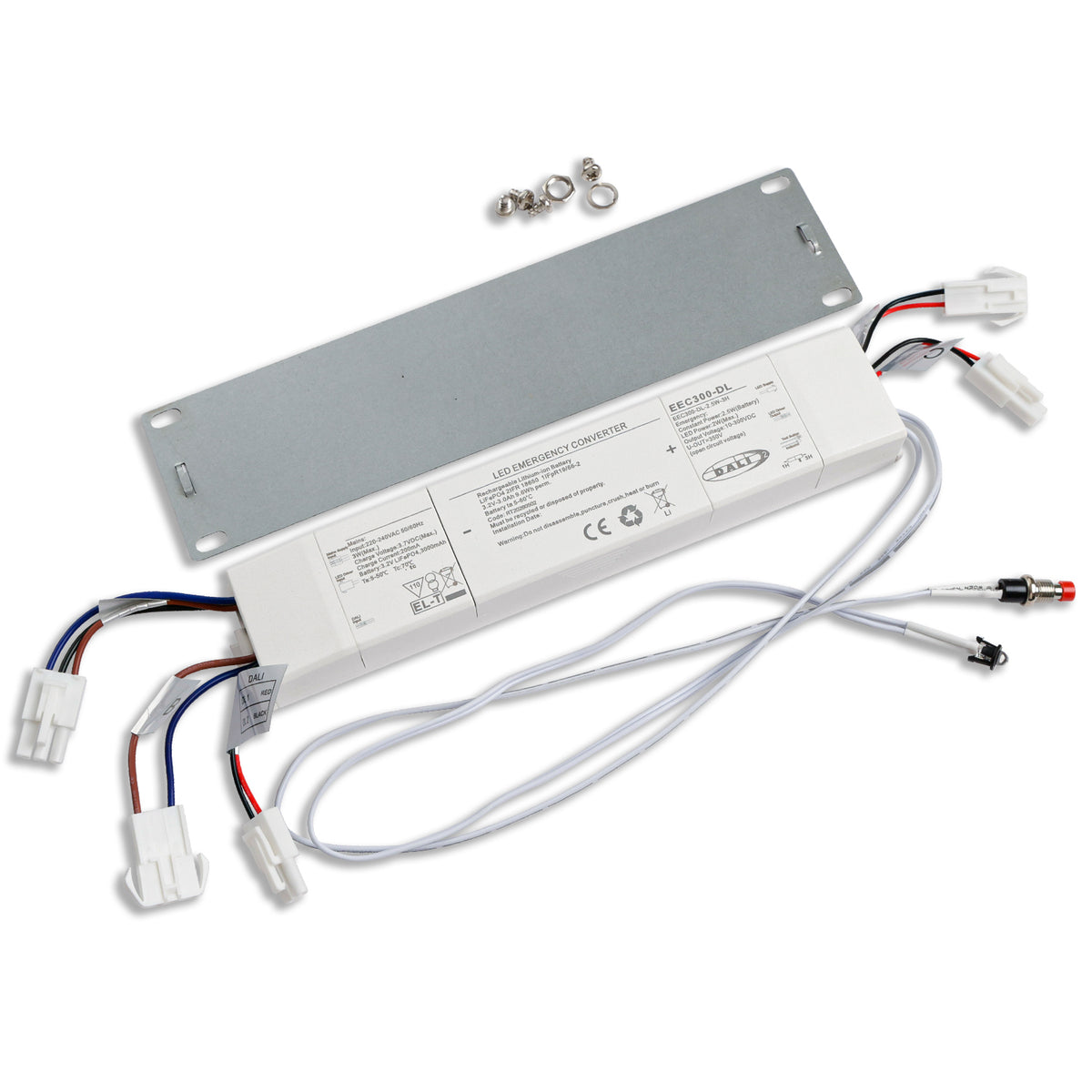 HEQ | Noodverlichting | Noodstroommodule 3000mAh 3h | 30-300V | 2,5W