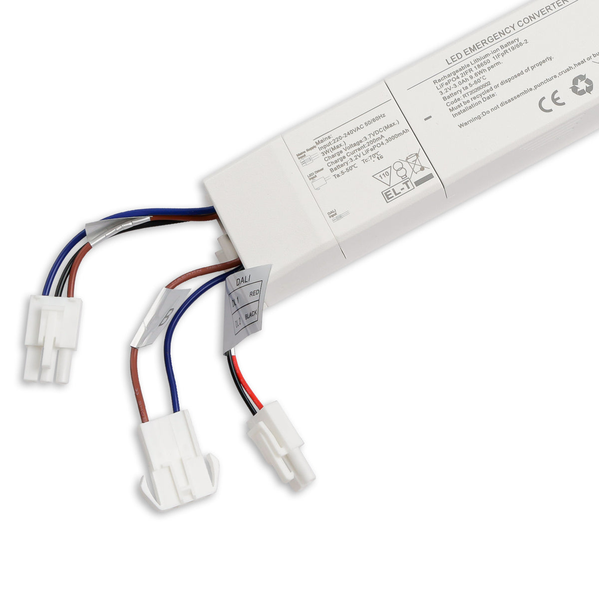 HEQ | Noodverlichting | Noodstroommodule 3000mAh 3h | 30-300V | 2,5W