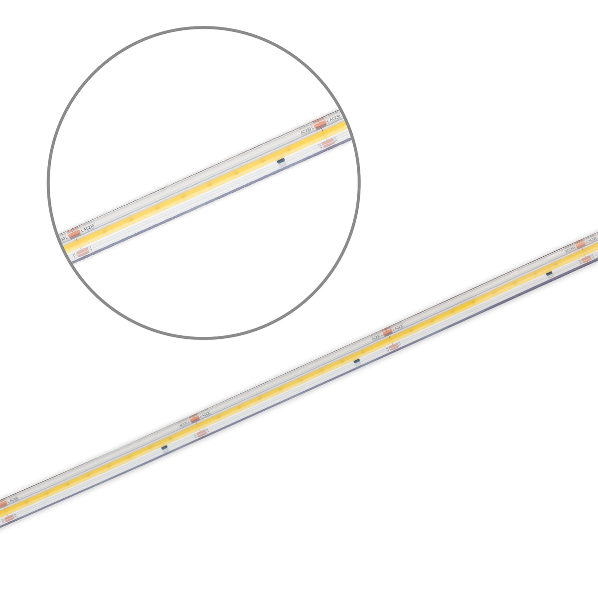COB | LED-strip | 230V | 5m | 14W/m | CRI90 | IP67