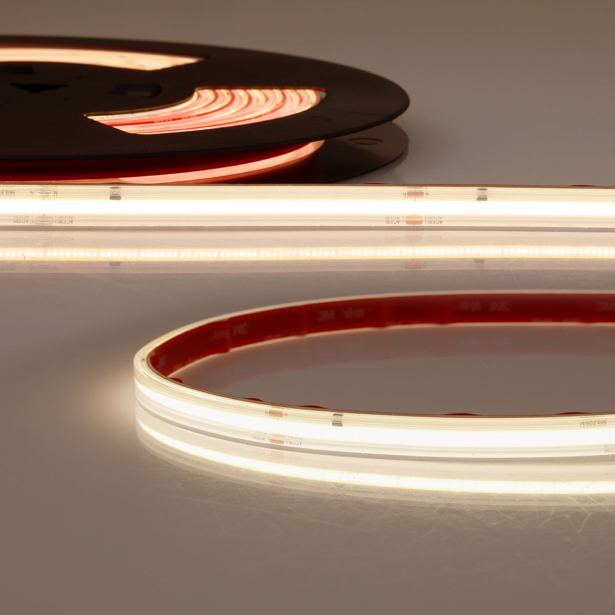 COB | LED-strip | 230V | 20m | 14W/m | CRI90 | IP67 | stekker eenzijdig