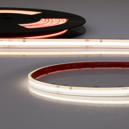 COB | LED-strip | 230V | 20m | 14W/m | CRI90 | IP67 | stekker eenzijdig