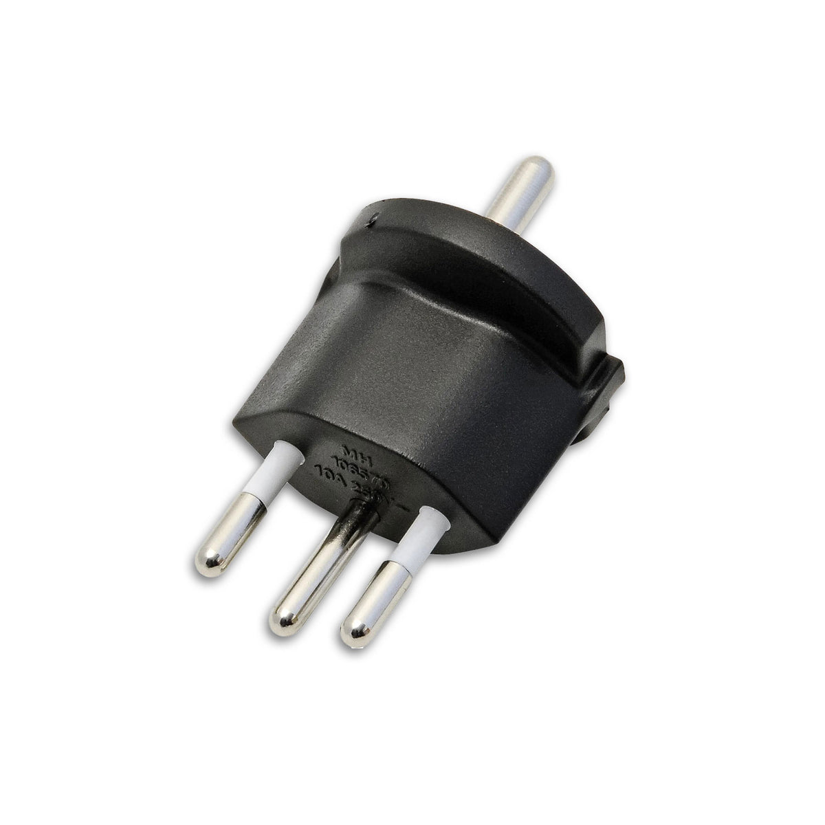 Installatiemateriaal | vaste adapter CH type 12 naar randaarde | 10A