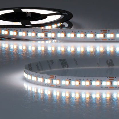 CCC Amber+SkyBlue | LED-strip | 10m | 10W+10W | 48V | IP20