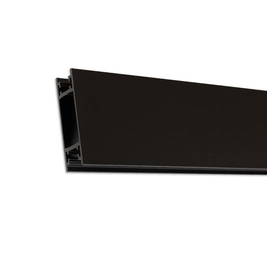 Versa12 | Aluminium profiel | wandprofiel Up&Down | 12mm strips | zwart | 200cm