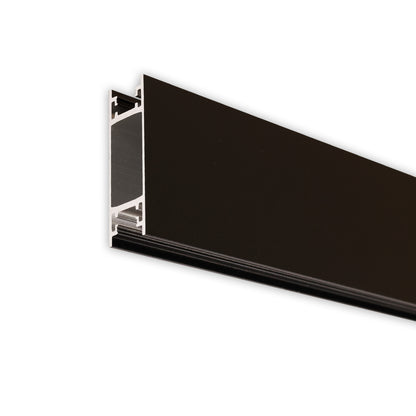 Versa12 | Aluminium profiel | wandprofiel Up&Down | 12mm strips | zwart | 200cm