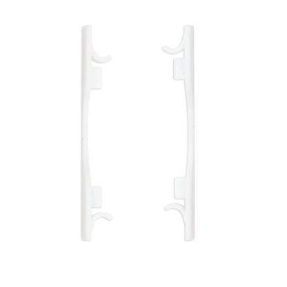Versa8 Flat | Profielaccessoire | Eindkap | 2 stuks | wit