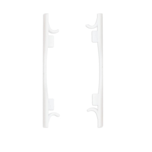 Versa8 Flat | Profielaccessoire | Eindkap | 2 stuks | wit
