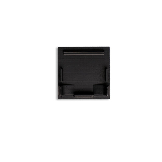 EC233B | Profielaccessoire | Eindkap 33x33 | zwart