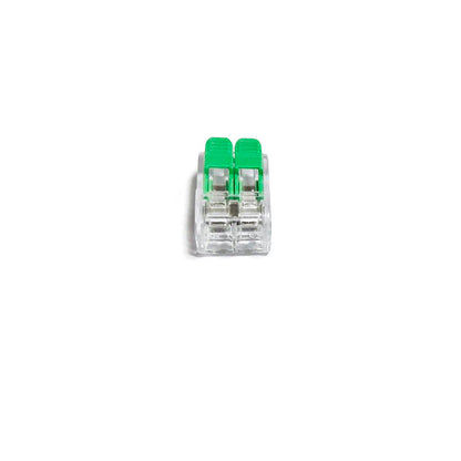 Connector | Hevelklem 2-polig | 0,2-4mm² | 450V/32A | 50 stuks