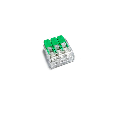 Connector | Hevelklem 3-polig | 0,2-4mm² | 450V/32A | 25 stuks