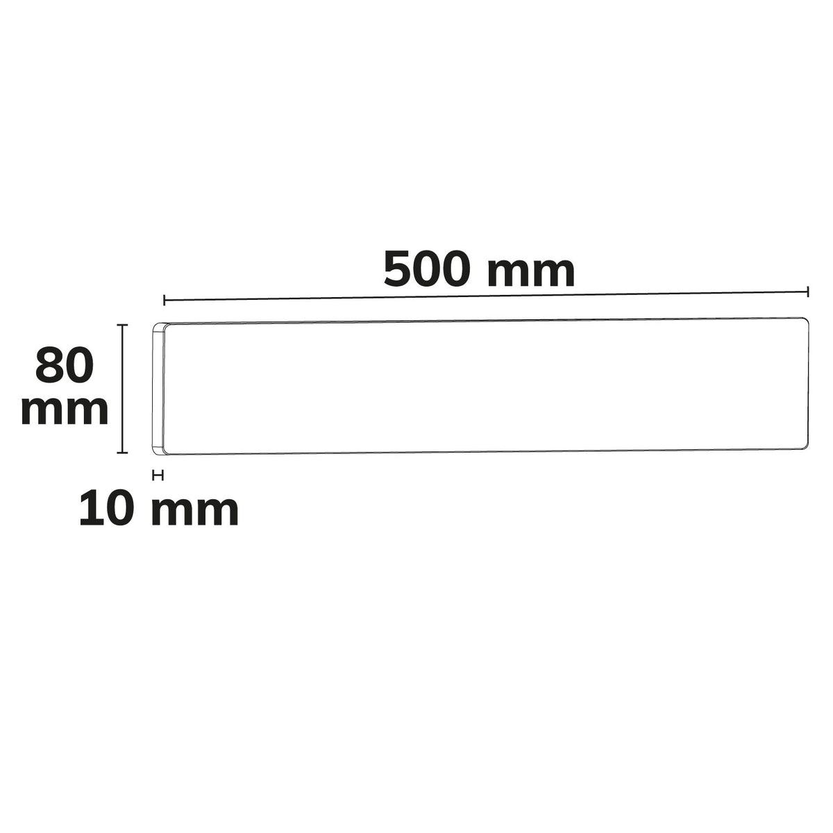 Buitenwandlamp | antraciet | 10W | ColorSwitch 3000/3500/4000K | IP65 | DALI DT6 dimbaar