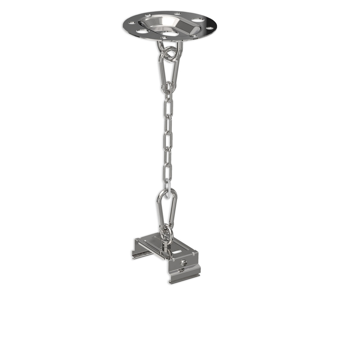 FastFix R/S PLUS | Lineaire armatuur accessoire | stalen ketting 2m | incl. haken en clips
