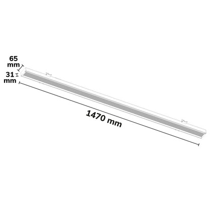 FastFix R PLUS | Lichtlijnmodule | 1,47m | 4000K | 55-75W | 180lm/W | 120°