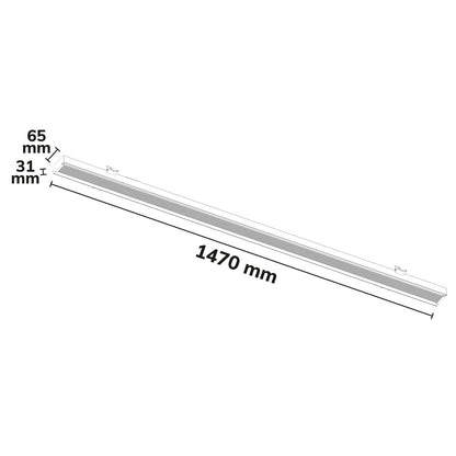 FastFix R BASIC | Lichtlijnmodule | 1,47m | 55-75W | 3000/4000/5000K | 180lm/W