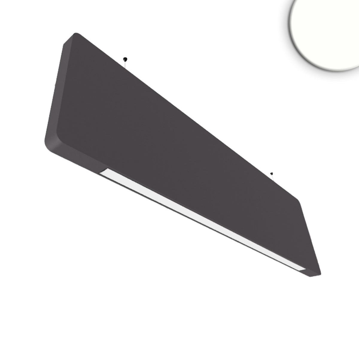 BAFFEL LAMP30H | Opbouwarmatuur | akoestisch | antraciet | TRIAC | 33W | 4000K | 1500mm