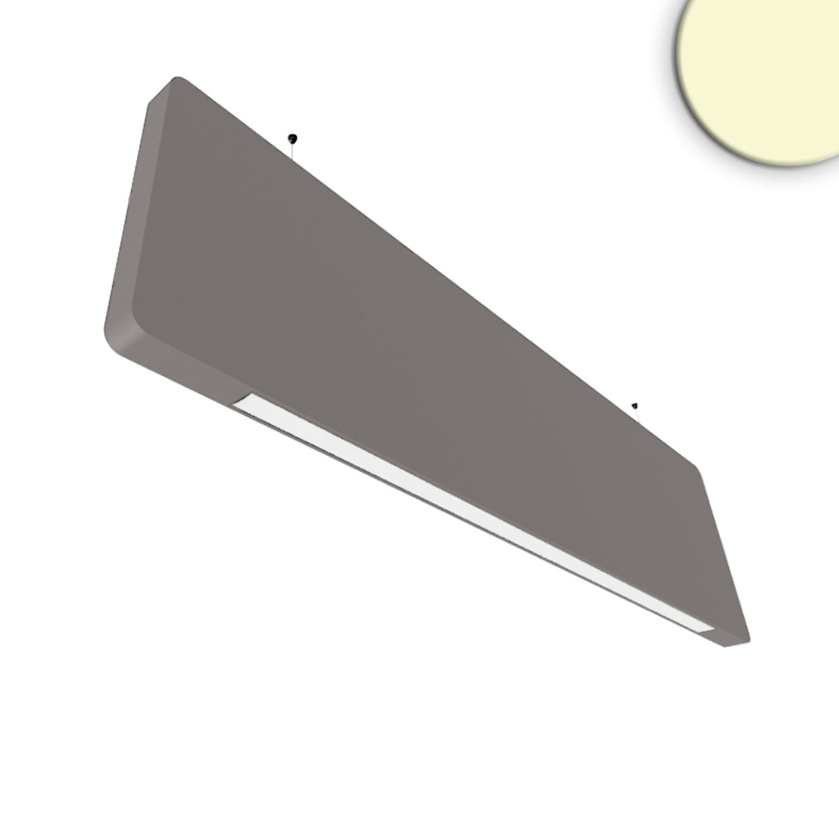 BAFFEL LAMP30H | Opbouwarmatuur | akoestisch | zwart | push/DALI | 34W | 3000K | 1500mm