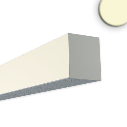 PROLAMP 40Dhm | Lineaire armatuur | opbouw rechthoek | wit | 2000x2000mm | 124W | 3000K | TRIAC