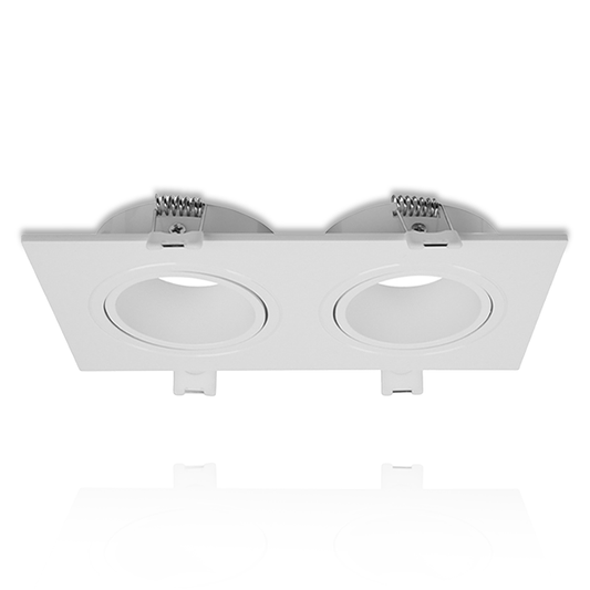 Lumexa Greipo Duo GU10 Inbouwarmatuur Zaagmaat 155 x 75 mm