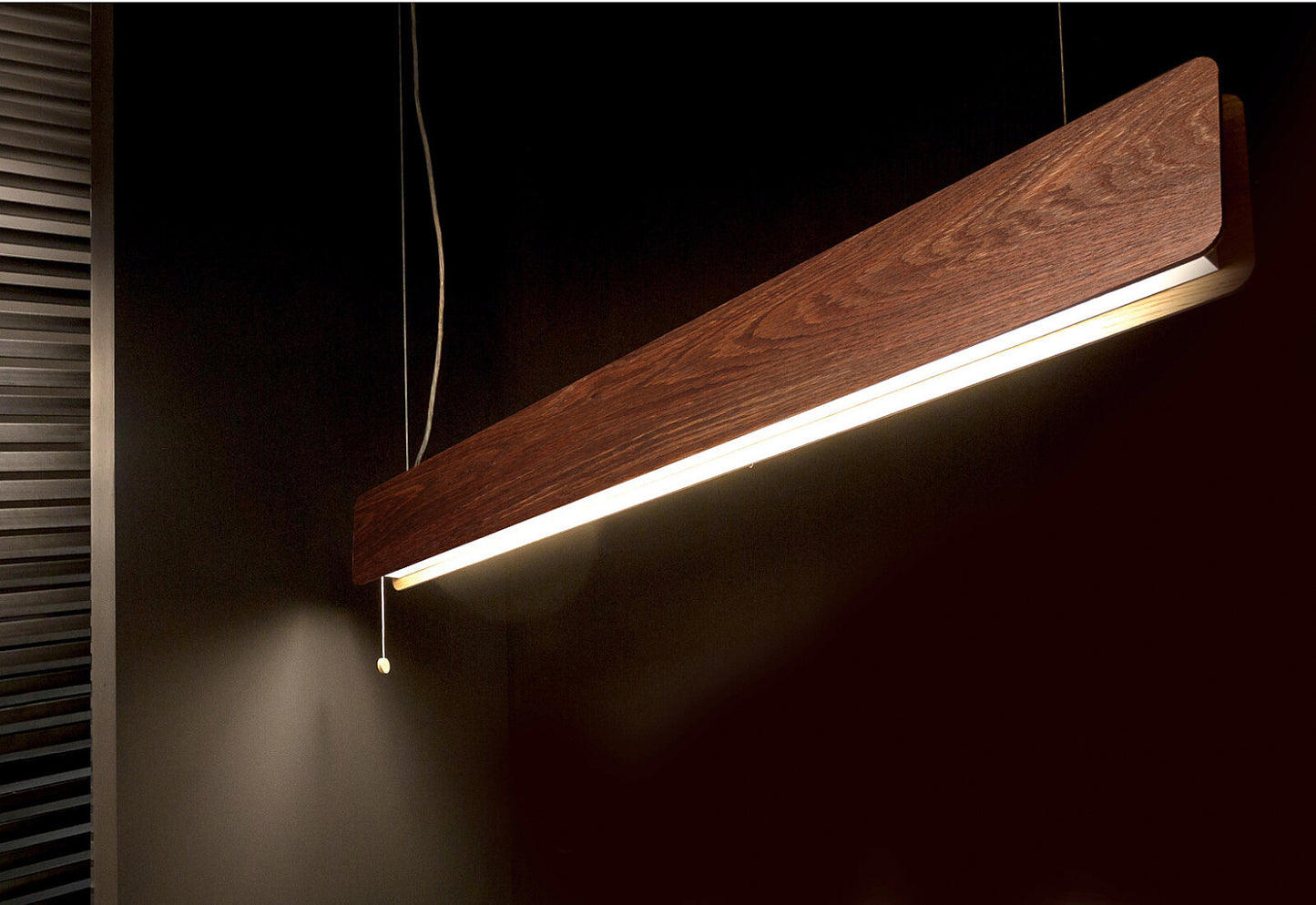 OSLO LED 90 Hanglamp met houtlook