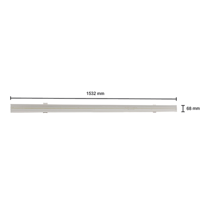 Jupitero | Lichtlijnmodule | 1532mm | 4000K/5700K | 33-66W | 90° | met noodunit
