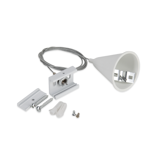 Pendelset | 1.5 Meter | Wit | voor 3-fase Rails