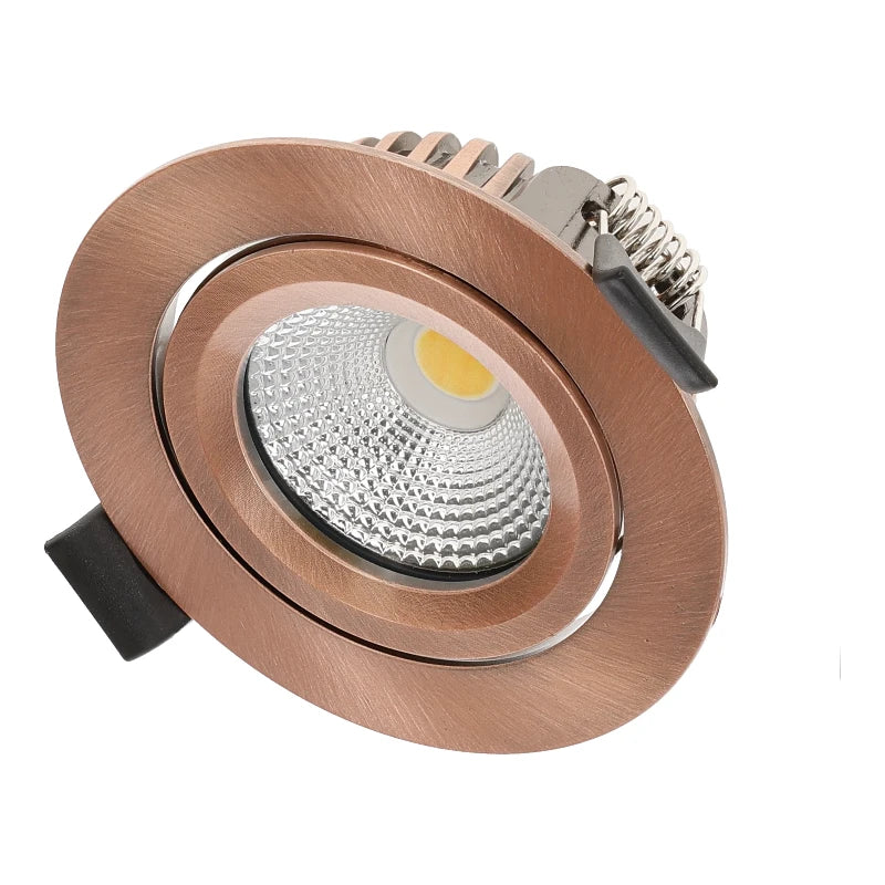 Lumexa Vardaro LED Inbouwspot Slim-Fit 5W Dim2Warm Zaagmaat Ø68-78 mm