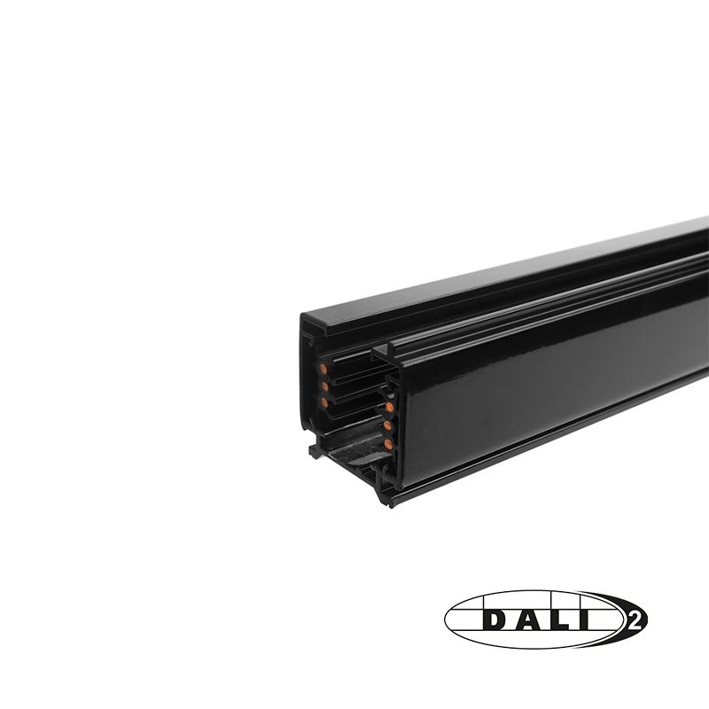 DALI 3-fase Rail 300cm Zwart