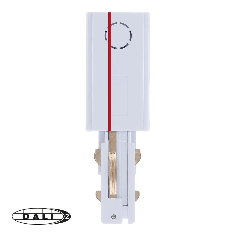DALI 3-fase Rail | Power Connector | Links | Wit