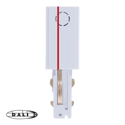 DALI 3-fase Rail | Power Connector | Links | Wit